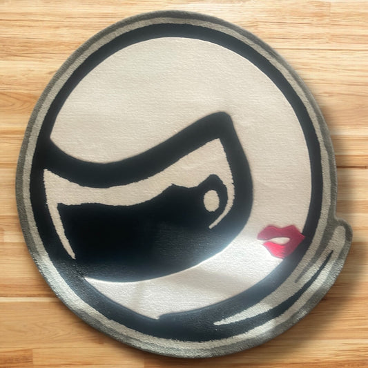 Chappi Motos™ Jet Helmet Rug – “Kiss the Sky” Edition